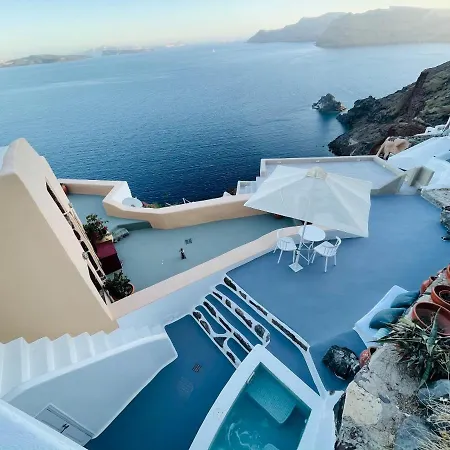 Blue Sky Cave House Oia