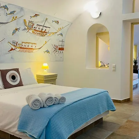 Blue Sky Cave House Oia